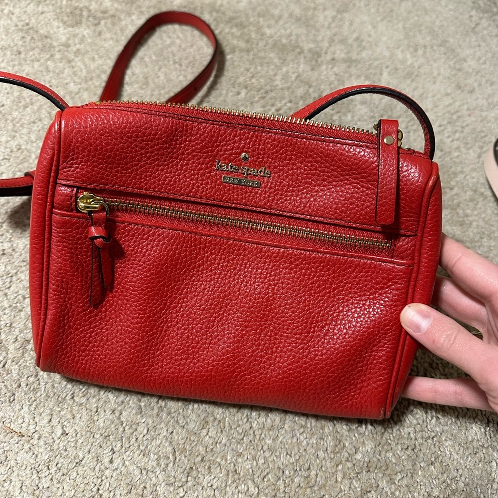 Kate Spade Cherry Red Crossbody Bag